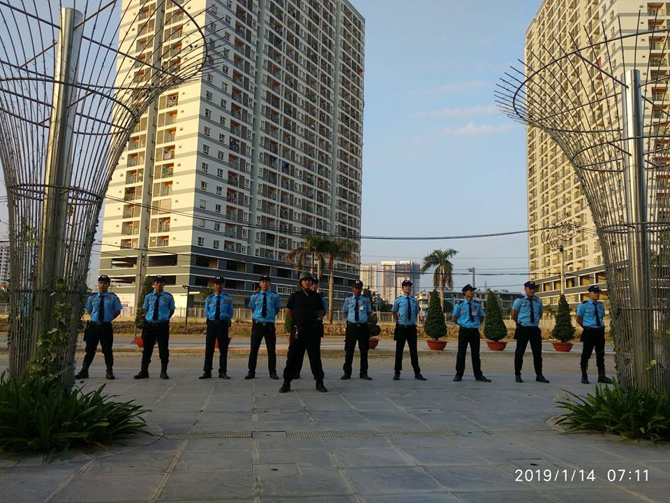 Công ty bảo vệ tòa nhà tại Long Thành.